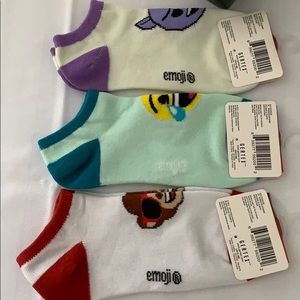 Emoji socks bundle of three